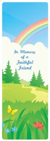 Outsourced Pet Memorial Card