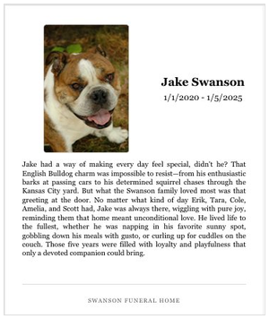 Pet Memorial Card Maker